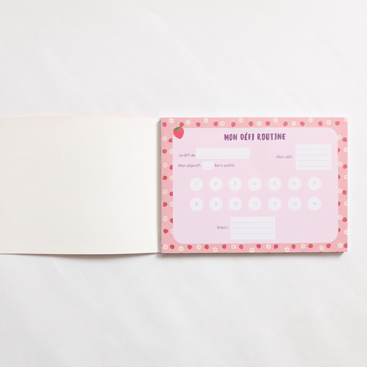Mes Défis Routine – Carnet de routines pour enfant avec autocollants
