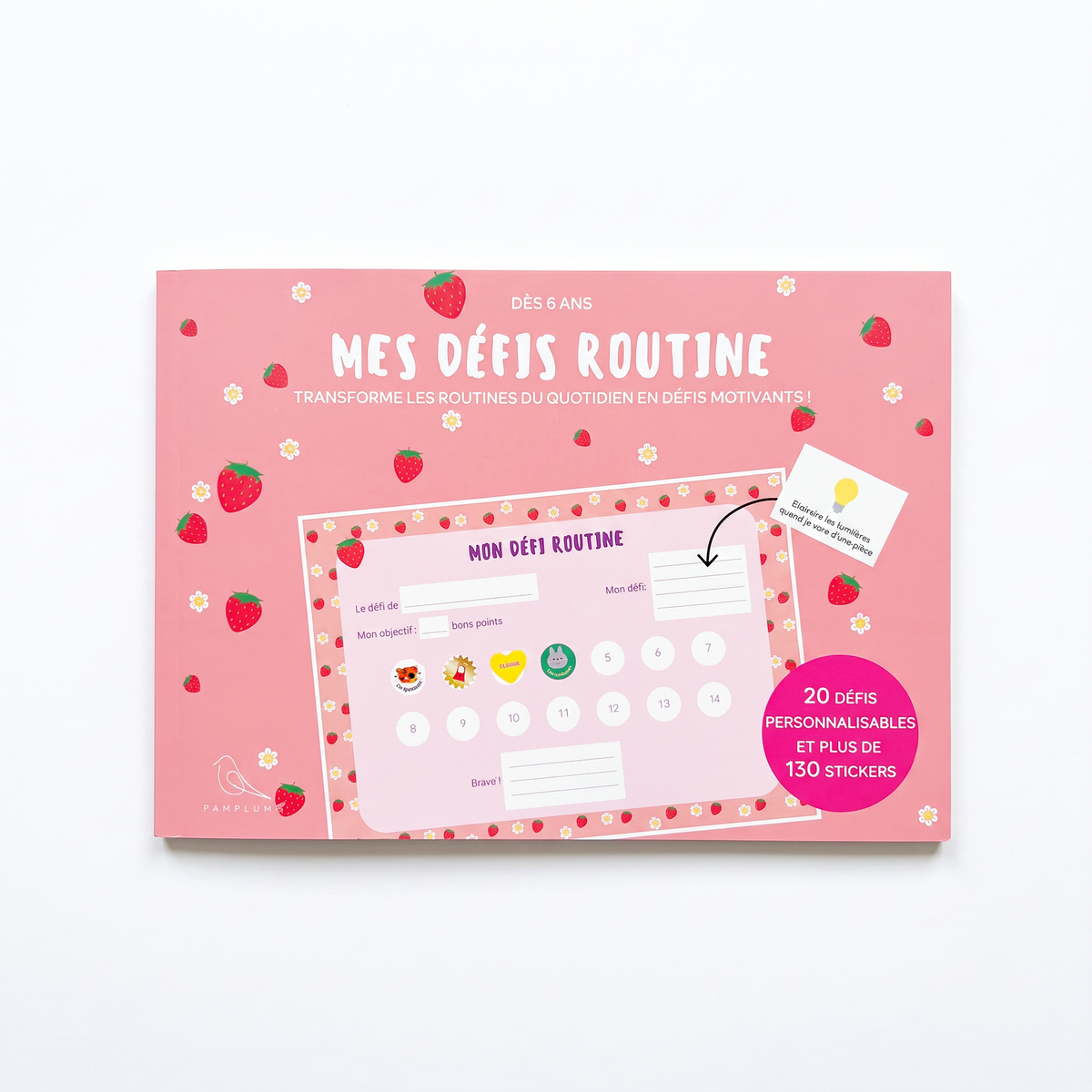 Mes Défis Routine – Carnet de routines pour enfant avec autocollants