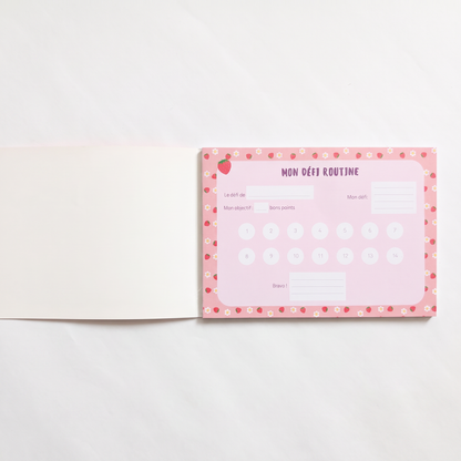 Mes Défis Routine – Carnet de routines pour enfant avec autocollants