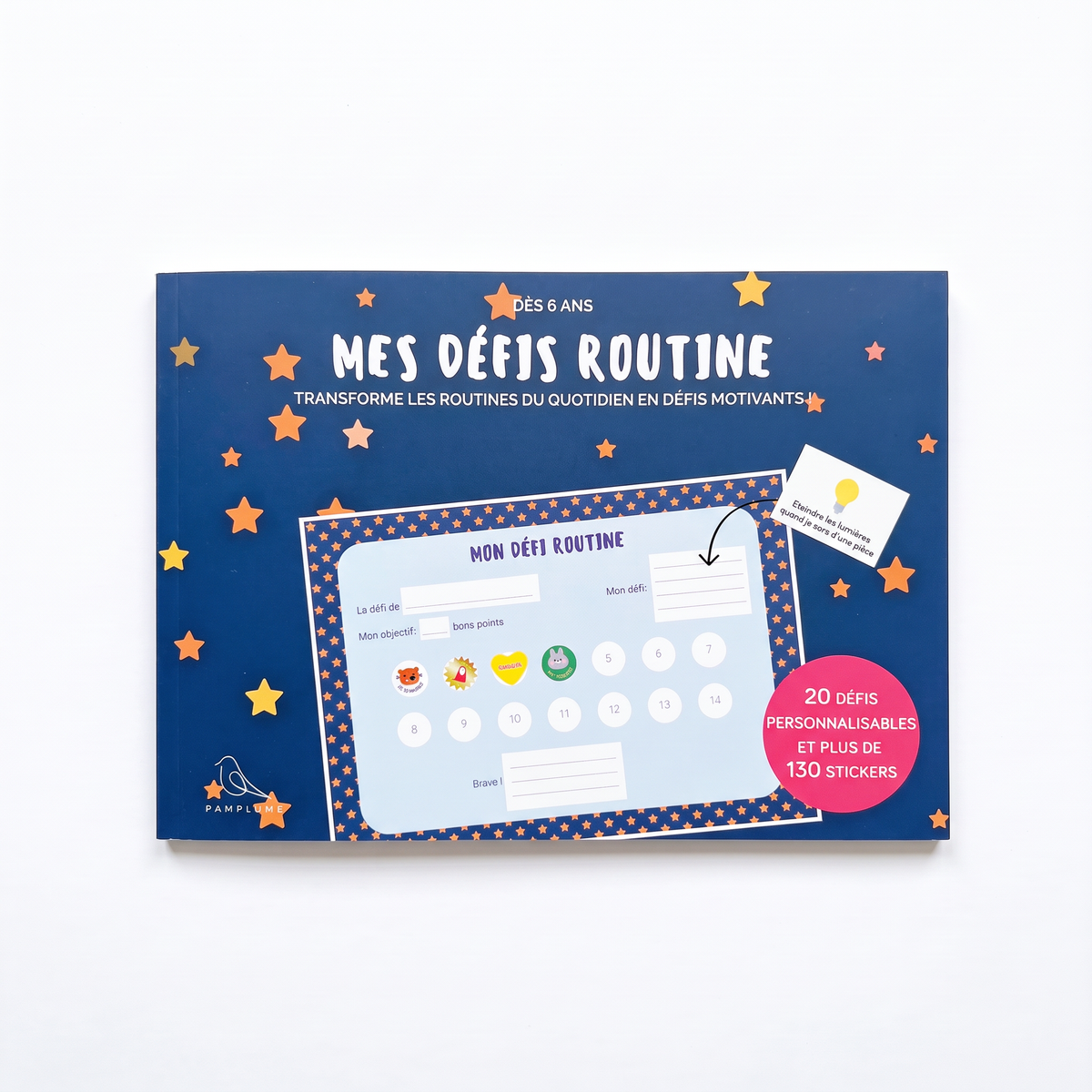 Mes Défis Routine – Carnet de routines pour enfant avec autocollants